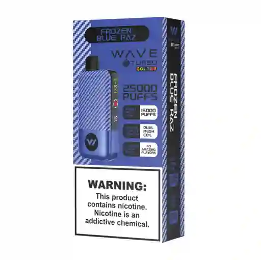 Vape Wave Turbo Frozen Blue Razz 25.000 Puffs