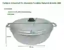 Caldero Universal Grande En Aluminio 16 Litros/9.5 Libras
