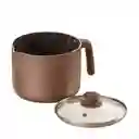 Jarro Lechero Universal Ambar 1.5 Litros Con Tapa De Vidrio