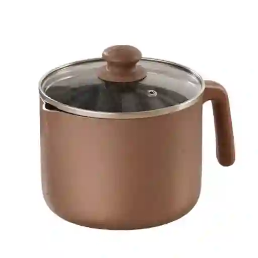 Jarro Lechero Universal Ambar 1.5 Litros Con Tapa De Vidrio