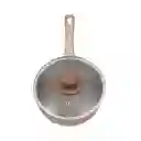 Perol Universal Ambar 16 Cm + Tapa En Vidrio Antiadherente