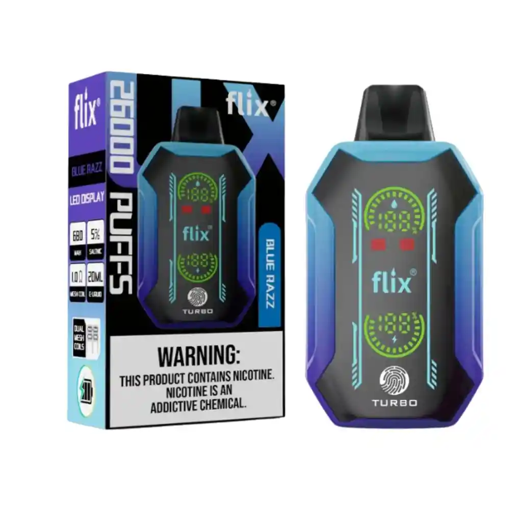 Vape Flix Blue Razz 26.000 Puffs