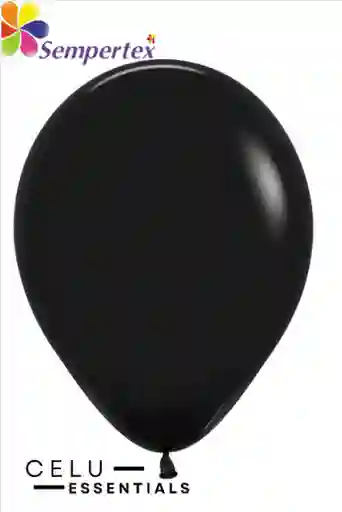 Globos Sempertex Bombas 50 Unidades Fashion Negro