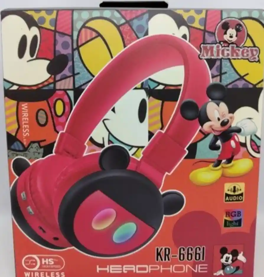 Audifonos Diadema Mickey