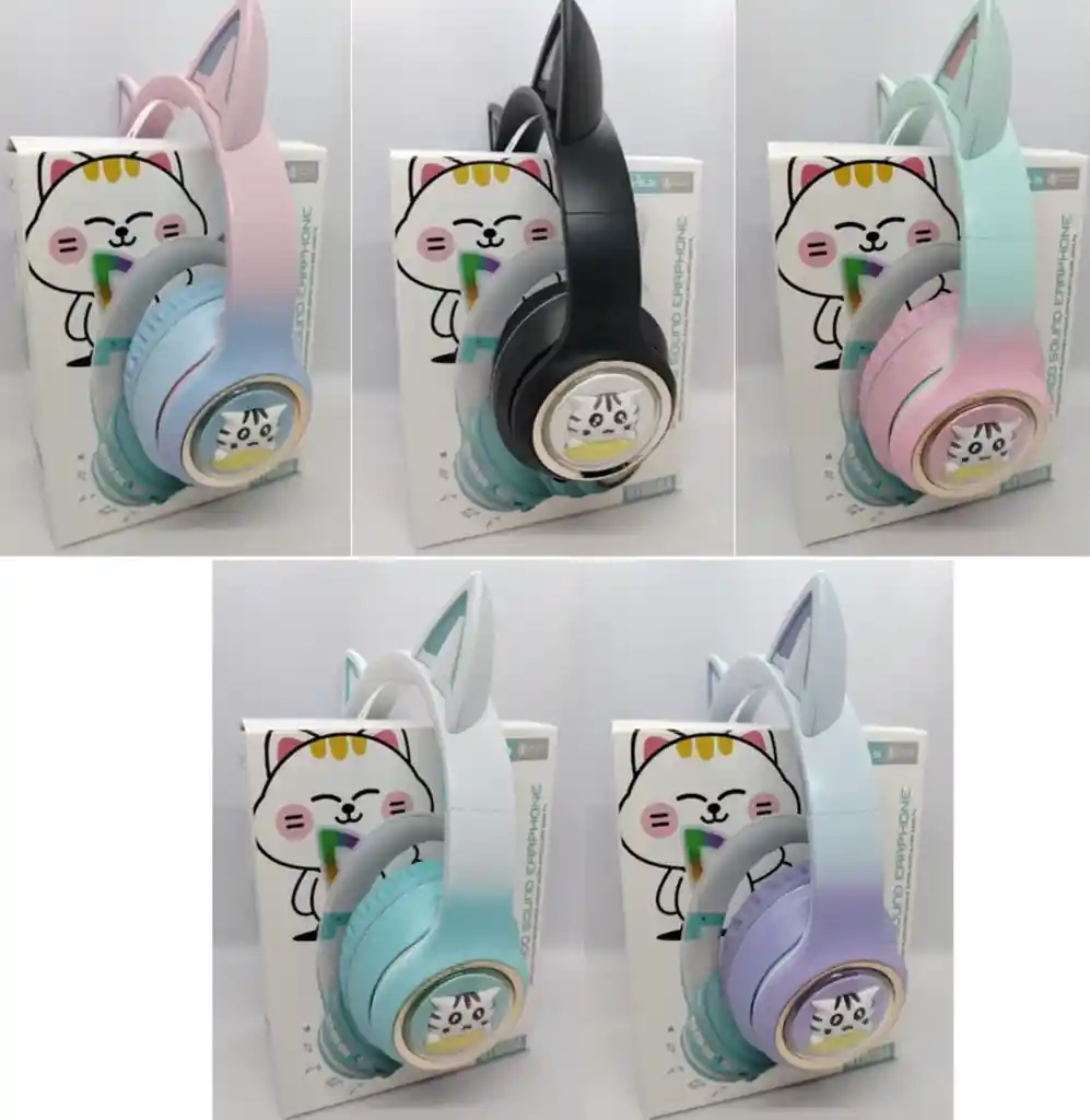Audifonos Diadema Orejitas