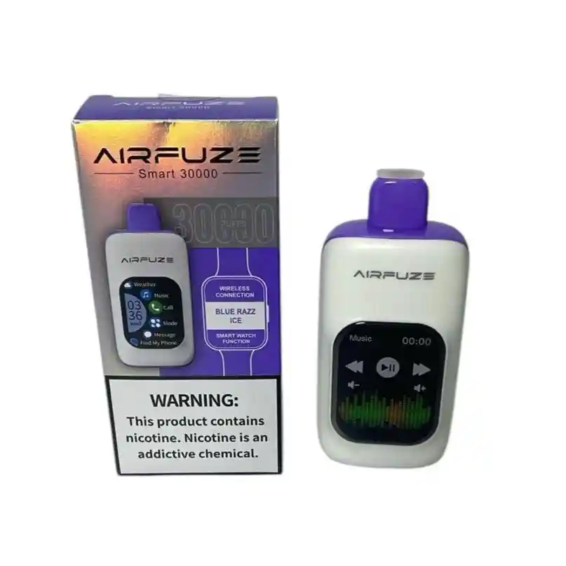 Vape Airfuze Frambuesa 30mil Puffs Vaper Vapper Vapeador Cigarrilo Electronico