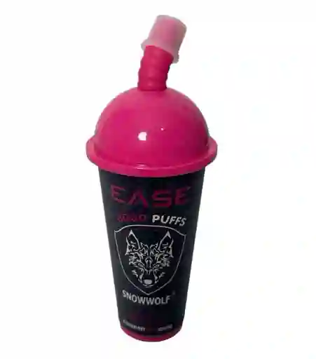 Vape Ease Fresa 8000 Puffs Vaper Vapper Vapeador Cigarrilo Electronico