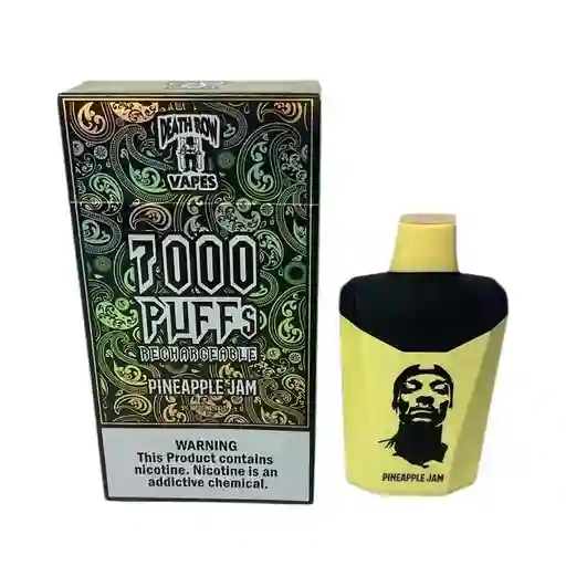 Vape 7000 Puff Death Row Piña Vape Vaper Vapper Vapeador Cigarro Electronico