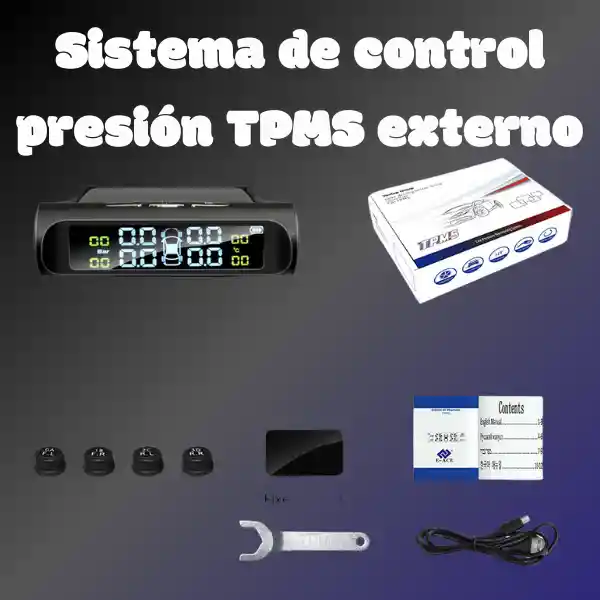 Sistema Sensor Control Presión Tpms K01 Neumáticos