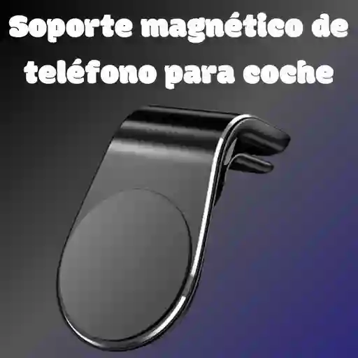 Soporte Magnético De Teléfono Para Coche Negro