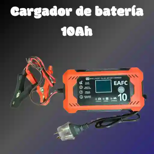 Cargador Rojo De Batería De 10 Amperios 12 V