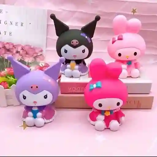 Alcancia Sanrio Kuromi, My Melody