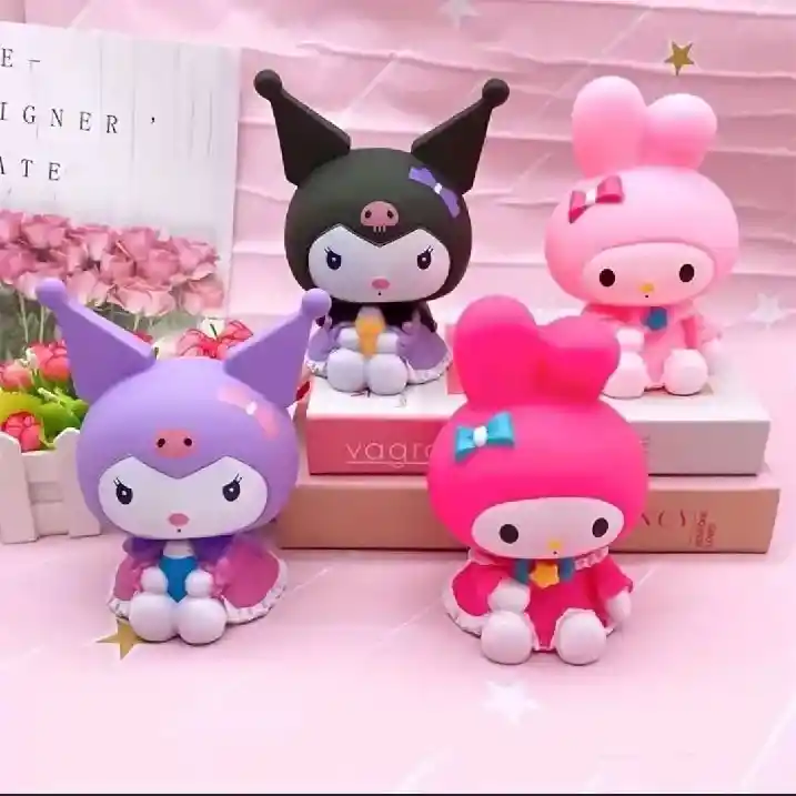 Alcancia Sanrio Kuromi, My Melody