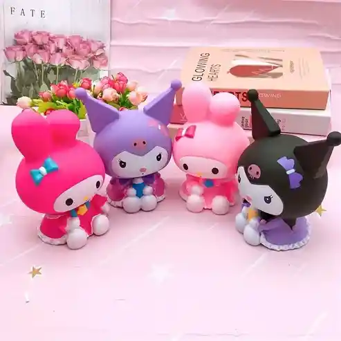 Alcancia Sanrio Kuromi, My Melody