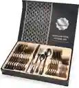 Juego De Cubiertos Set De 24 Piezas Acero Inoxidable