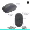 Mouse Bluetooth Inalámbrico Logitech M196 Grafito