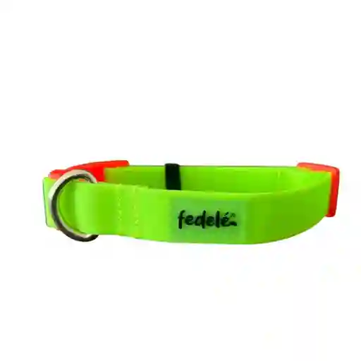 Collar Goma Verde Talla Xs