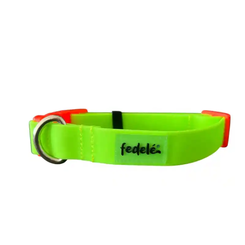 Collar Goma Verde Talla L