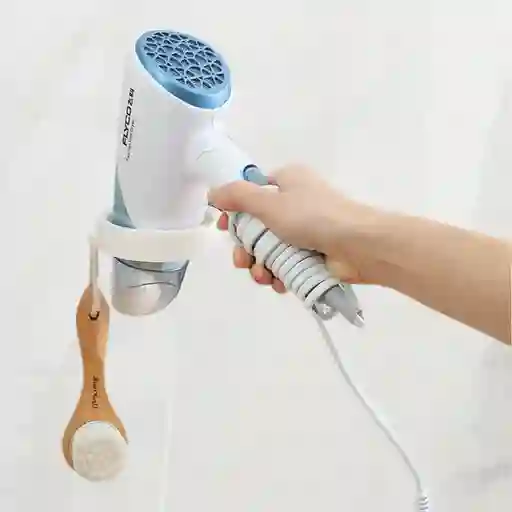 Soporte Plastico Para Secador De Cabello