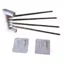 Organizador De Toallas Adhesivo Con Brazo Giratorio 180°