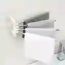 Organizador De Toallas Adhesivo Con Brazo Giratorio 180°