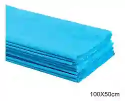 Papel Crepe Pliego Azul Claro