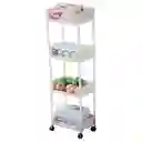 Carrito Organizador 4 Niveles Con Ruedas