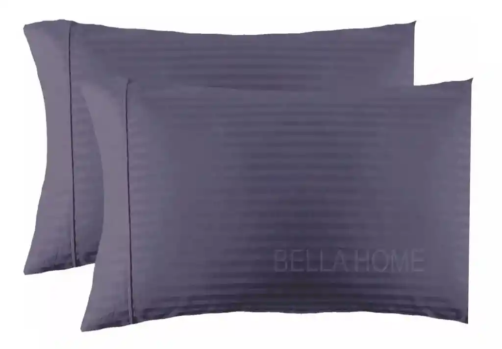 Fundas Para Almohada 50x90 Cm King X 2 Unidades Gris Somos Fabricantes