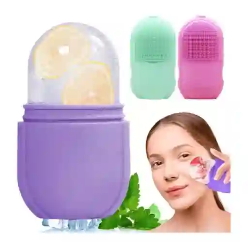 Molde Masajeador Facial Hielo
