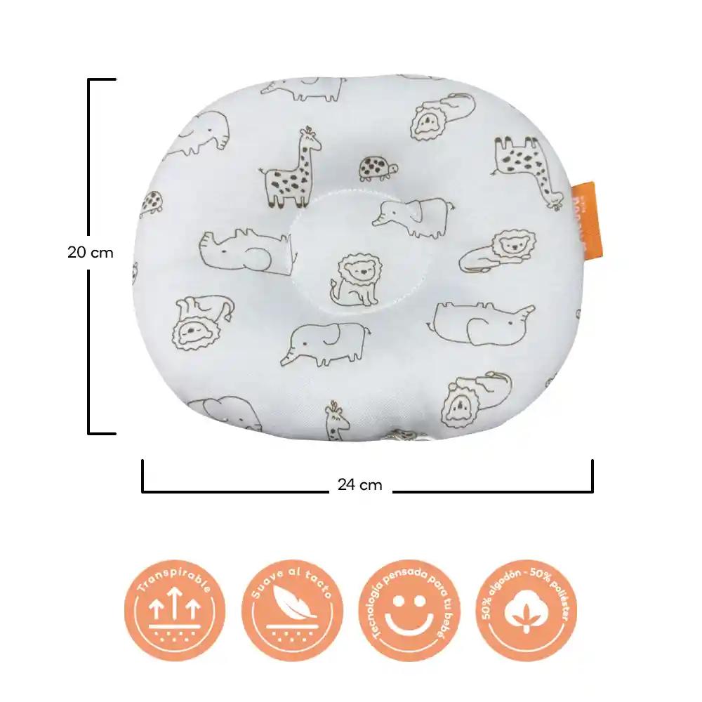 Almohada Estabilizadora Para Bebé - Nubba By Toral