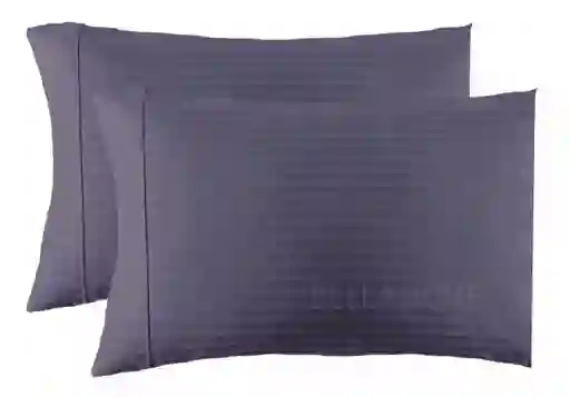 Fundas Para Almohada 50x70 Cm X 2 Unidades Gris Somos Fabricantes