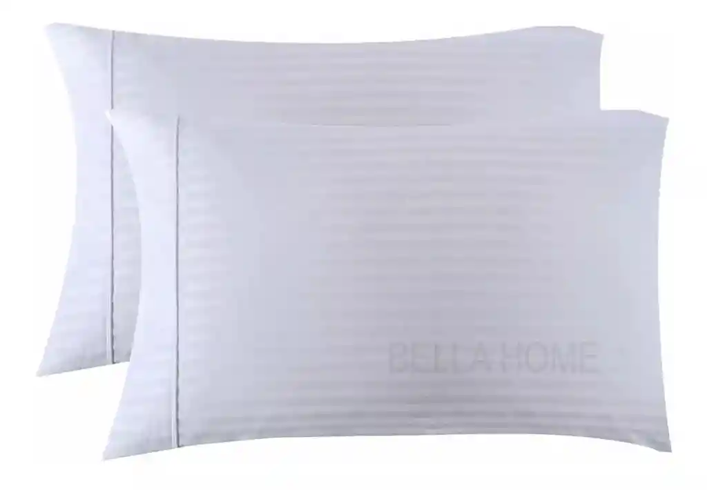 Fundas Para Almohada 50x70 Cm X 2 Unidades Blanco Somos Fabricantes