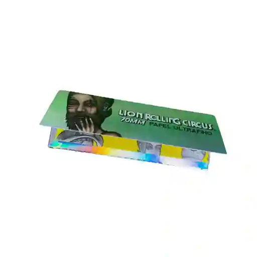 Lion Rolling Circus - Papel Silver 1 1/4