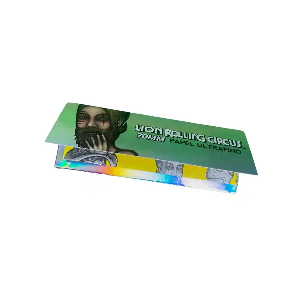 Lion Rolling Circus - Papel Silver 1 1/4