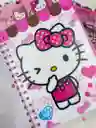 Cuaderno Cinco Materias Hello Kitty Moño
