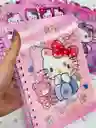 Cuaderno Cinco Materias Hello Kitty Moño
