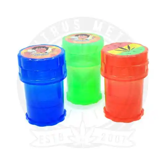 Grinder Plástico De 4 Piezas Modelo Tbo