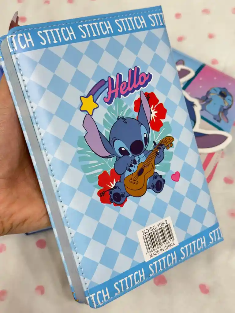 Libreta De Stitch Guitarra