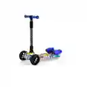 Patineta Scooter Con Humo Para Niños Bluetooth Luces Led Col