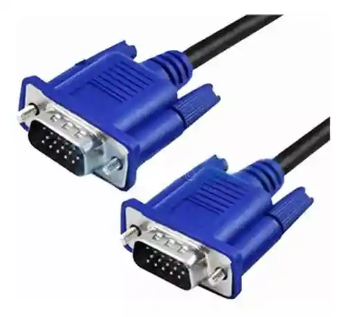 Cable Vga A Vga Macho 5 Metros Doble Filtro Proyector Lcd