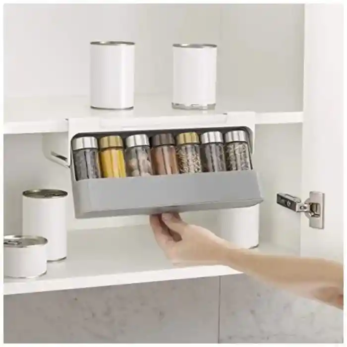 Especiero Colgante Porta Condimentos De 7 Piezas