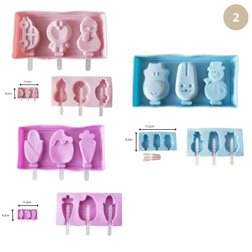 1 Molde De Silicona Para Chocolate O Gomitas