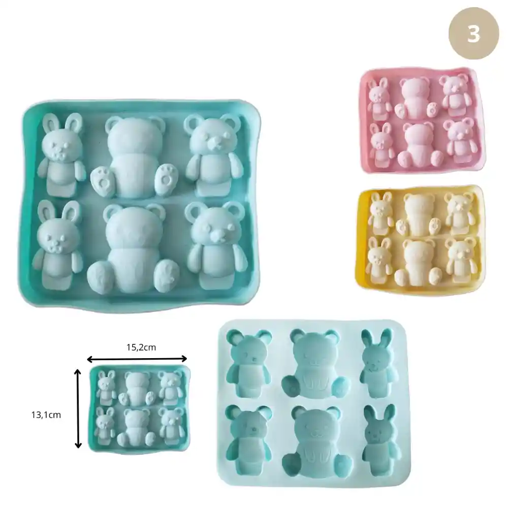 1 Molde De Silicona Para Chocolate O Gomitas