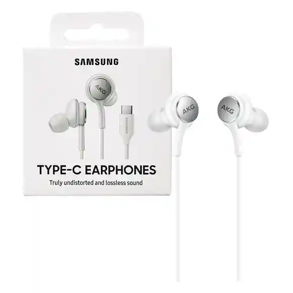 Audifonos Akg Samsung Tipo C (blanco)