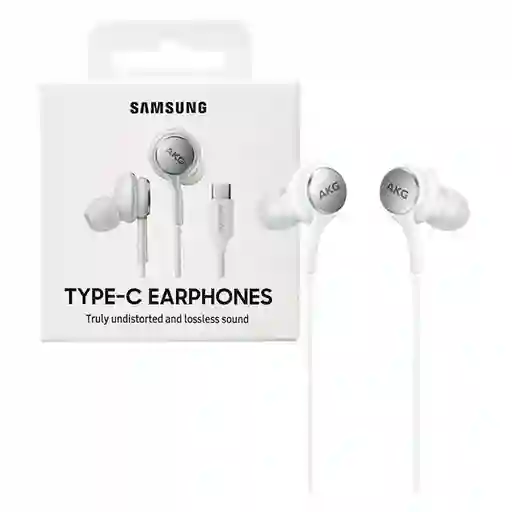 Audifonos Akg Samsung Tipo C (blanco)