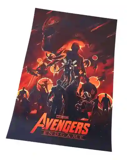 Posters Decorativo Avengers End Game 45x30 Cm