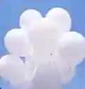 Globos Blancos Con Helio