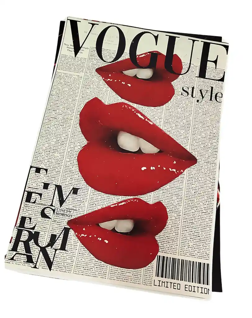 Posters Decorativo Vogue Style 45x30 Cm