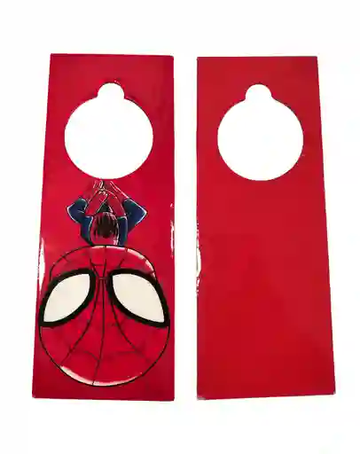 Colgante De Puertas , Estilo Spiderman Resinado