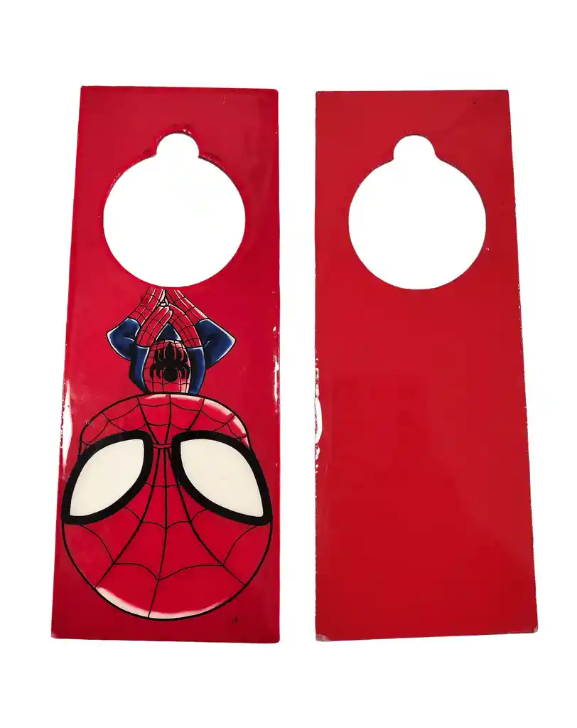 Colgante De Puertas , Estilo Spiderman Resinado